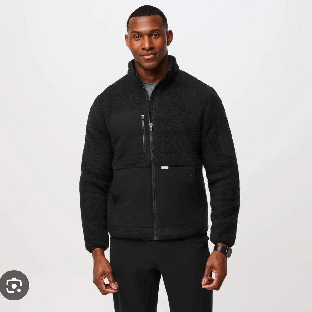 Men’s Figs Black Jacket